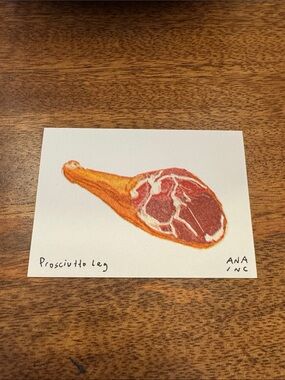 Inciardi - Prosciutto Leg - Mini Print